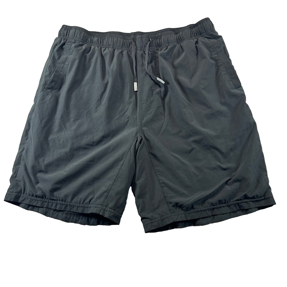 Municipal Sport Utility Gear Shorts Mens Large Black Active Training Lined